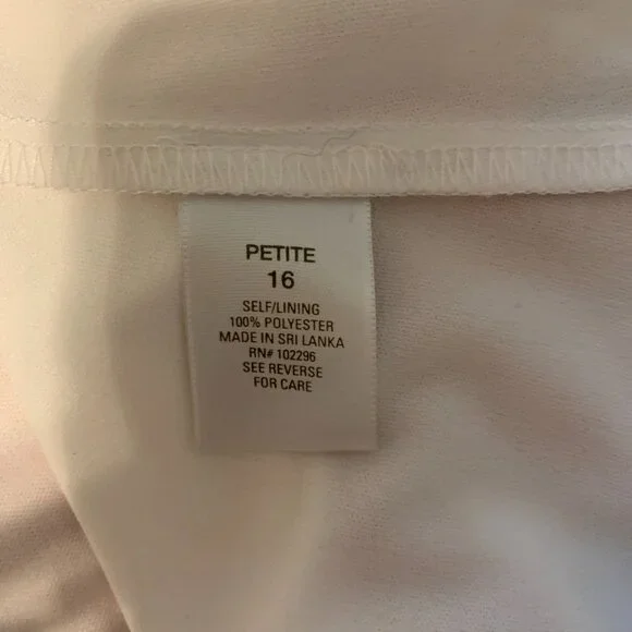 Dress Barn Petite Women's Sleeveless Floral Dress, Size 16P - Picture 6 of 6